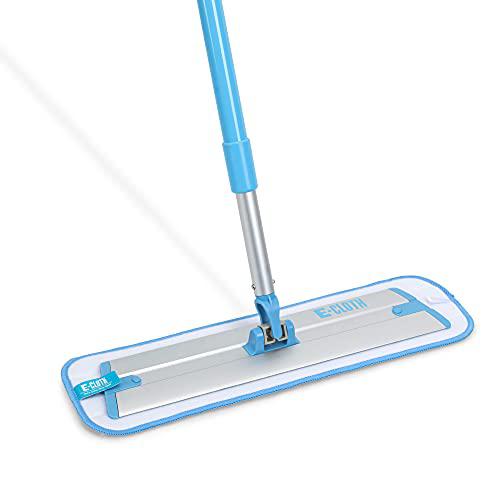 e-cloth deep microfiber damp clean mop with telescoping handle