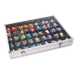 safe aluminum collecting display case for legos, squinkies, rocks and more