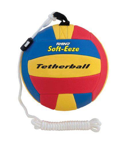 champion sports rhino soft-eeze tetherball (multi, 9-inch)