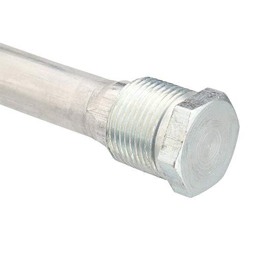 camco aluminum anode rod - extends the life of your water heater tank by absorbing corrosion causing particles - (11582)