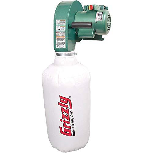 grizzly g0710 1 hp wall hanging dust collector