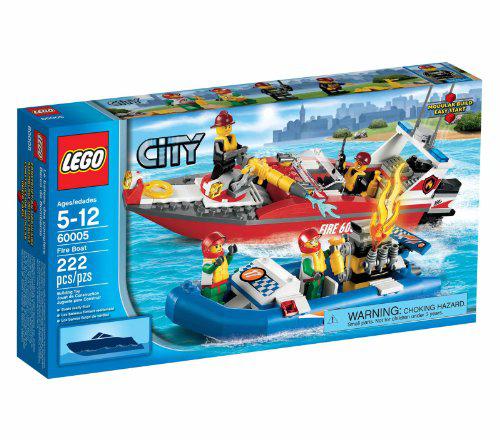 lego city set #60005 fire boat