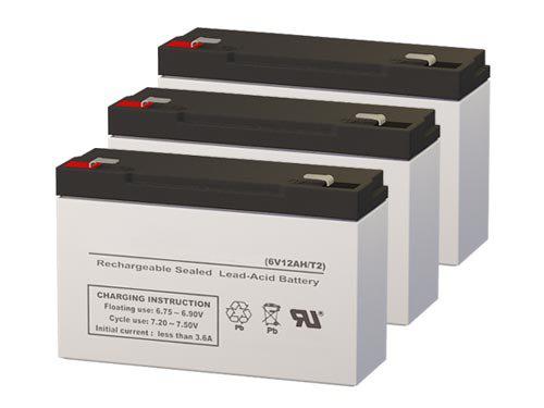 SigmasTek deltec 3115-650 ups replacement batteries - set of 2