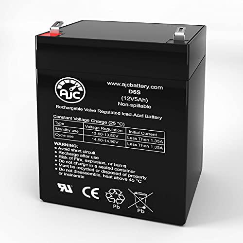AJC Battery mk es5-12 patriot (12v 5ah) 12v 5ah wheelchair battery - this is an ajc brand replacement