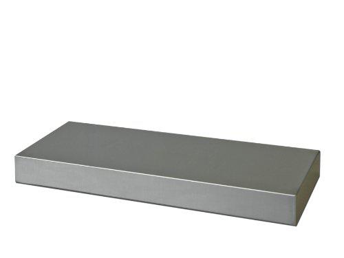 danver stainless steel floating shelf, 30-inch