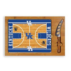 Picnic Time ncaa kentucky wildcats basketball court icon cheese set (3-piece)