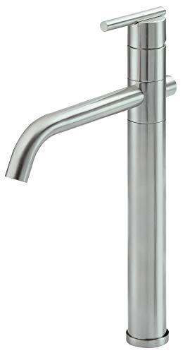 danze d225158bn parma single handle vessel filler lavatory faucet, brushed nickel
