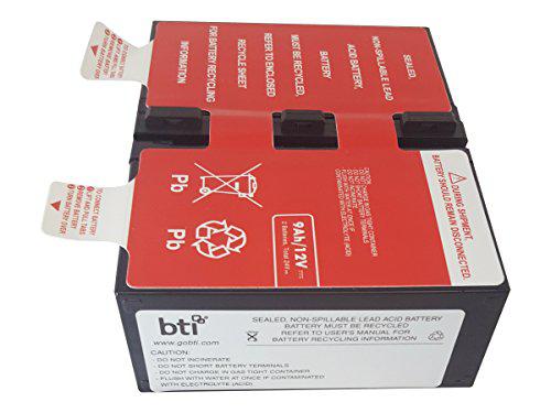 bti- battery tech. apcrbc124-sla124 battery