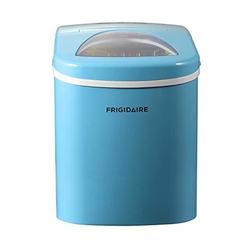 frigidaire portable compact maker, counter top ice making machine, 26lb per day (blue) (efic108-blue)