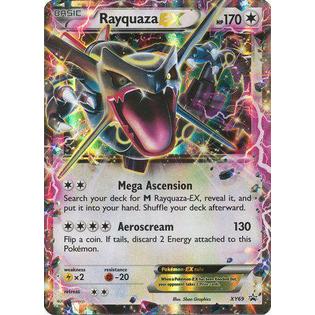 Pokemon Shiny Rayquaza Ex Xy69 Oversized Jumbo Promo Pokemon Shiny Rayquaza Ex Xy69 Oversized Jumbo Promo