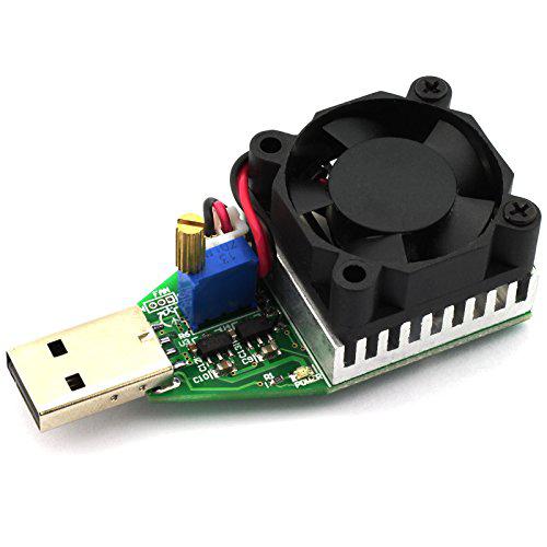 dzs elec mini usb 0.15a-3a electronic load tester module adjustable constant current for 3.7v~13v 15w continuous discharge inte