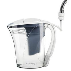 clear2o cws100 water filter pitcher designed with quick connect technology to deliver superior water filtration