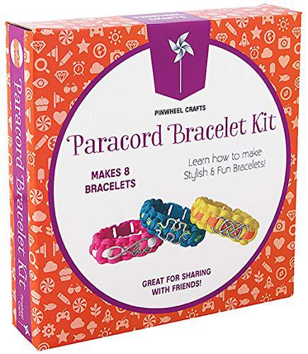 pinwheel crafts diy bracelets kit for girls, teens & children - make