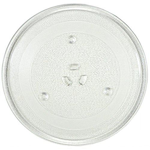 Impresa Products 11.25" ge and samsung -compatible microwave glass plate/microwave glass turntable plate replacement - 11 1/4" plate, equivalent