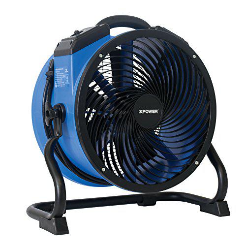 xpower fc-300 professional grade air circulator, utility fan, carpet dryer, floor blower-14 diameter heavy duty portable shop,