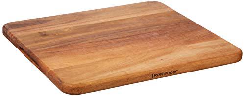 ironwood gourmet 28735 cutting board, 14 x 16 x 1 inches, brown
