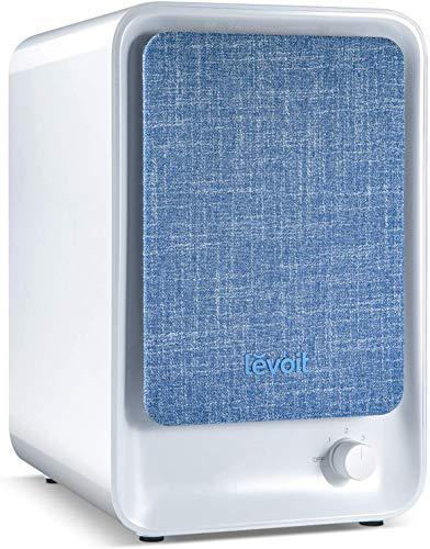 levoit air purifiers for home with true hepa filter, compact air cleaner purifier for allergies and pets, smokers, pollen, mold