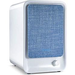 levoit air purifiers for home with true hepa filter, compact air cleaner purifier for allergies and pets, smokers, pollen, mold