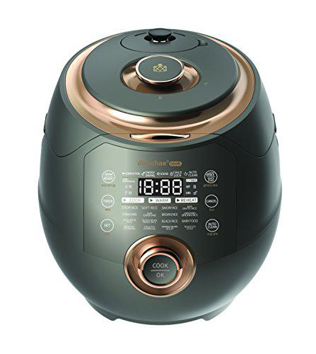 dimchae cook induction heating pressure rice cooker 10 cup (bronze)