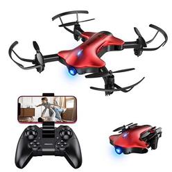 Spacekey drone for kids, spacekey fpv wi-fi drone with camera 720p hd, real-time video feed, great drone for beginners, quadcopter drone