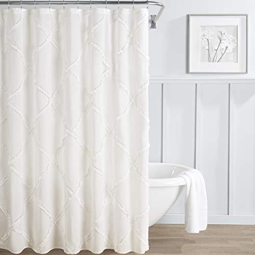 laura ashley adelina shower curtain 72x72 white