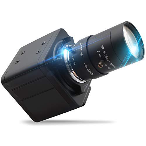 Hotpet 8mp webcam 5-50mm varifocal lens usb camera for indoor outdoor super hd 3264x2448 embeded camera for industrial,usb with camera