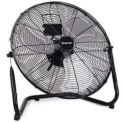 khaokee 20" high velocity floor fan with 3-speed commercial grade