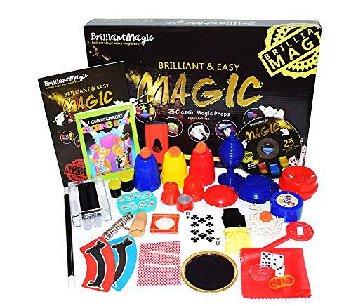 jufang magic set magic kit for kids magic games for children including 25  tricks easy to play magic best gift for boys girls an