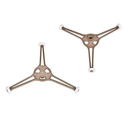 Good News 2 pieces microwave turntable ring triple arm glass play tray support roller guide stand holder