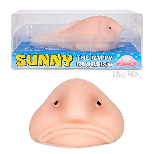 Archie McPhee accoutrements sunny the bolbfish - novelty toy- squishy toy