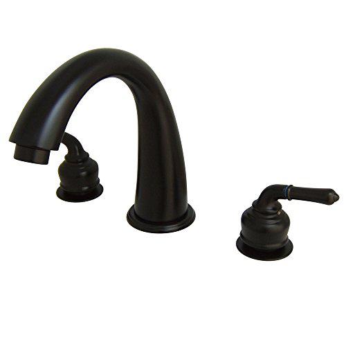 Elements of Design nuvo elements of design es2365 st. charles 2-handle roman tub filler, 7-1/8", oil rubbed bronze