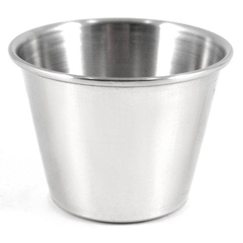 Presto stainless steel sauce and condiment cups, set of 12