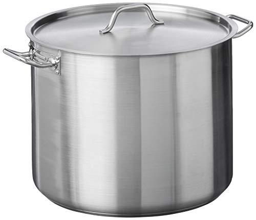 Berroco winware stainless steel 60 quart stock pot with cover