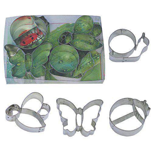 Insects OTBP garden and friends tin cookie cutter 4 pc set l1806 by insects otbp