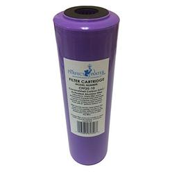 Perfect Water Technologies Home Master CFF25-10 Jr F2 Replacement Water Filter, Activated Alumina/GAC Fluoride Filter, Purple