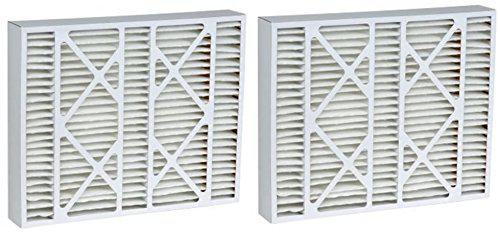 Lennox 20x20x5 (20.75x20.25x5.25) merv 13 aftermarket bryant replacement filter (2 pack)