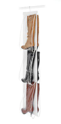 Tablevogue whitmor hanging boot file - hanging storage for men's and woman's boots - 3 pair