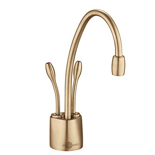 Cynthia Rowley insinkerator f-hc1100-bb indulge hot and cool water dispenser faucet, brushed bronze