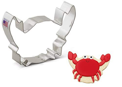 Guardian Technologies ann clark cookie cutters crab cookie cutter, 5.25"