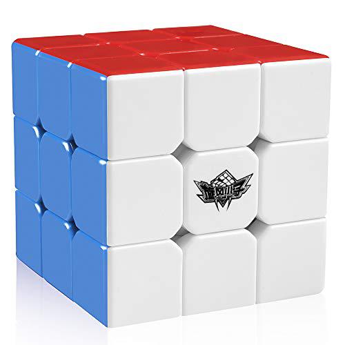 Darice d-fantix cyclone boys 3x3 speed cube stickerless magic cube 3x3x3 puzzles toys (56mm)