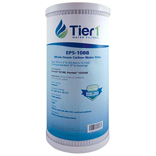 tier1 replacement for pentek ep-bb 5 micron 10 x 4.5 carbon block water filter