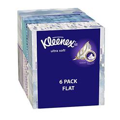 gain flings 3 in 1 detergent pacs, blissful breeze, 14 count kleenex ultra soft facial tissues, medium count flat, 170 ct, 6 pack. designs may vary