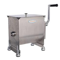 KMC hakka 20-pound/10-liter capacity tank stainless steel manual meat mixers (mixing maximum 15-pound for meat)