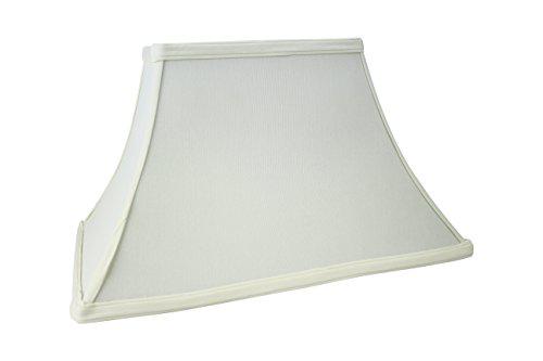 1844 Helko Werk Germany Rectangular Hard Back Bell Lamp Shade Off White Eggs Color 16 Inch By Upgradelamps Bell Lamp Shade, Rectangular Bell Lamp Shades