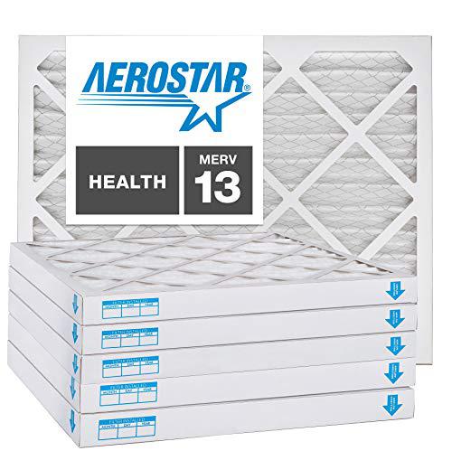 Hybrid Covers 16x25x2 ac and furnace air filter by aerostar - merv 13, box of 12