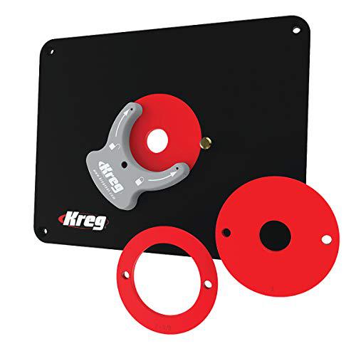 Keeney kreg molded router table insert plate blank, for all routers