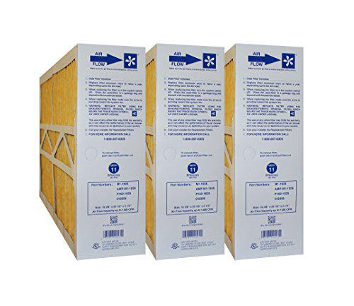Global Water genuine electro-air part # m1-1056 size 16" x 25" x 5" (actual size: 15 3/8" x 25 1/2" x 5 1/4") merv 11 case of 3