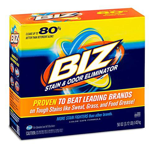 McFarlane Toys biz laundry detergent powder booster, stain & odor removal - 50 ounces