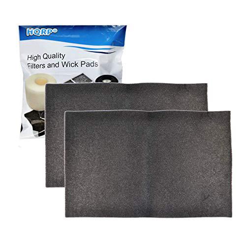 Keurig hqrp 2-pack cut-to-fit foam filter for air conditioning unit/furnace unit, 24" x 15" x 1/4" + hqrp coaster