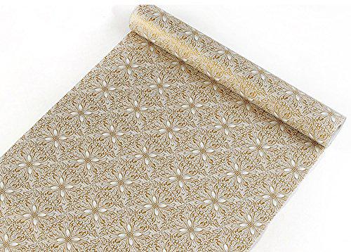 Anyray self adhesive decorative contact paper shelf liner for kitchen  cabinets drawer dresser shelves wall arts and crafts decor 17.7x